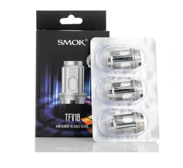 Smok TFV 18 Dual Mesh Coils