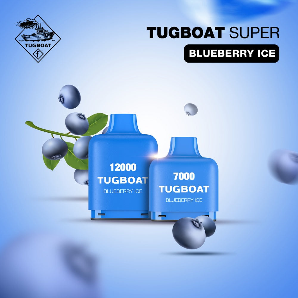 Tugboat Super | 12000 Puffs | Cartridges